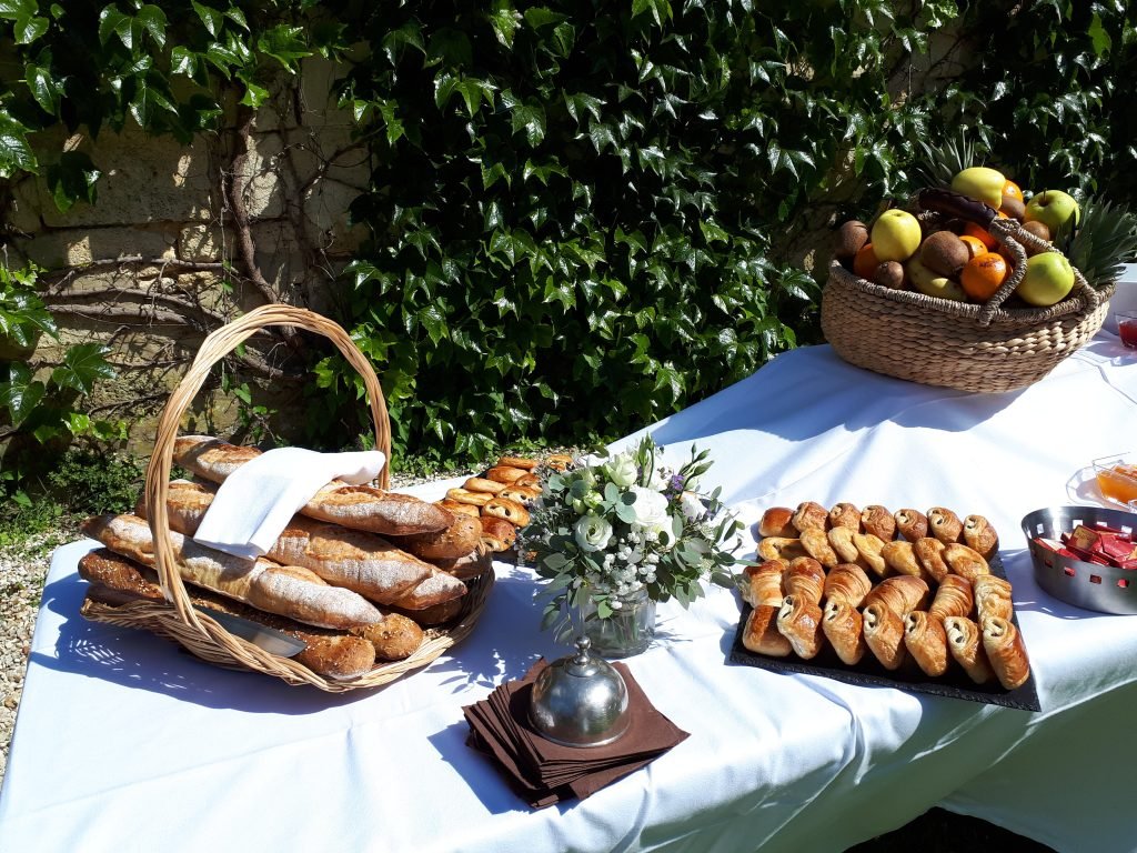 Brunch à l'abbaye de Fontdouce